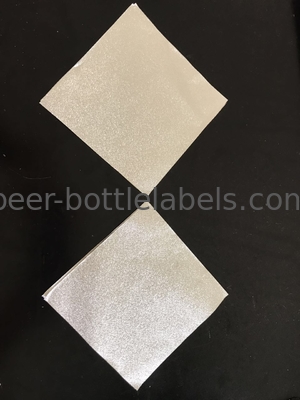 Wet Strength Paper Beer Neck Label Food Grade Non Toxic CMYK / Pantone Color