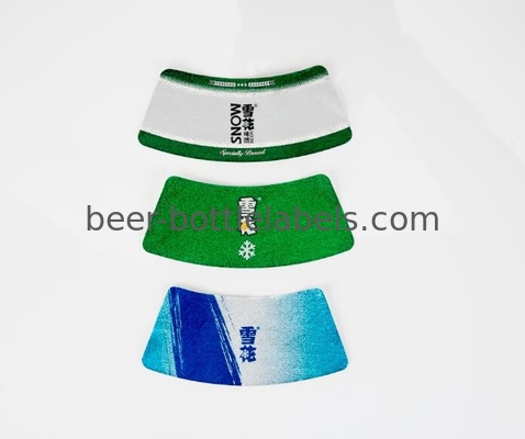 Light Weight Full Color Beer Bottle Label Sticker Printing Moisture Proof