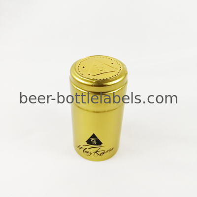 Paper Beer Bottle Self Adhesive Stickers Eco Friendly Glossy / Matte Oil Vanishing