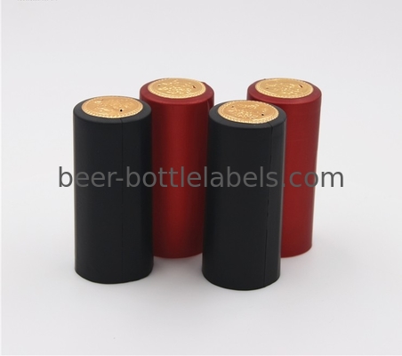 Anti Slip Embossed Heat Shrink Wine Bottle Seals For Wine Bottle Neck Wrapping