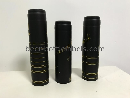 Anti Slip Embossed Heat Shrink Wine Bottle Seals For Wine Bottle Neck Wrapping
