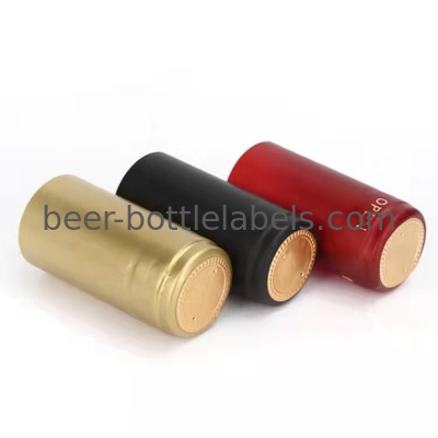 Custom PVC Heat Shrink Wrap for Wine Bottle Caps