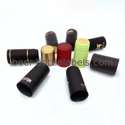 China Factory PVC Heat Shrink Sleeves for Bottle Capsule Wine Bottle Cap