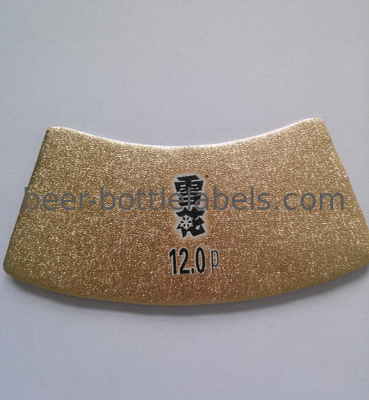 Customizable Aluminum Foil Printed Self Adhesive Labels For Beer Bottle