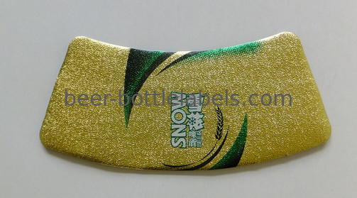High Wet Strenth Print Beer Labels Bottle Stickers Environment Friendly