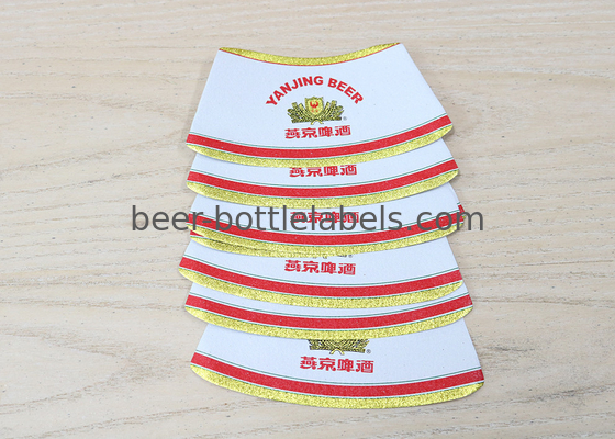 UV Proof Aluminum Foil Labels Embossed Printed Aluminum Foil Stickers