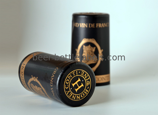 Water Resistant PVC Shrink Capsules UV Proof 50micron - 100micron Thickness