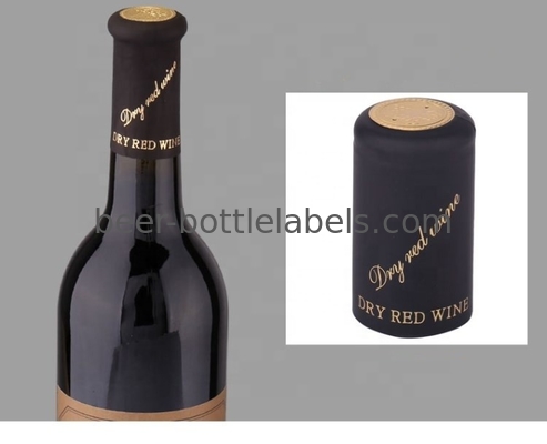 Oil Proof Heat Shrinkable Film Wine Bottle Capsules For Olive Oil Bottle Cap