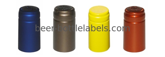 Custom Aluminum Plastic Heat Shrink Capsules Water Proof With Tear Tabs