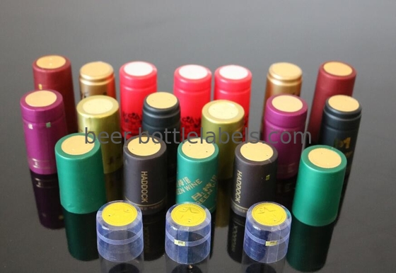 Anti Ultraviolet Heat Shrink Capsules Waterproof PVC Capsules For Wine Bottles