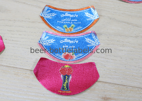 Durable Metalized Paper Beer Neck Label 4 Color Print Your Own Beer Labels