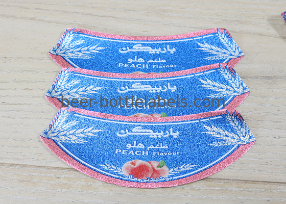 Tear Resistant Removing Beer Bottle Labels Aluminium Labels Stickers UV Protection
