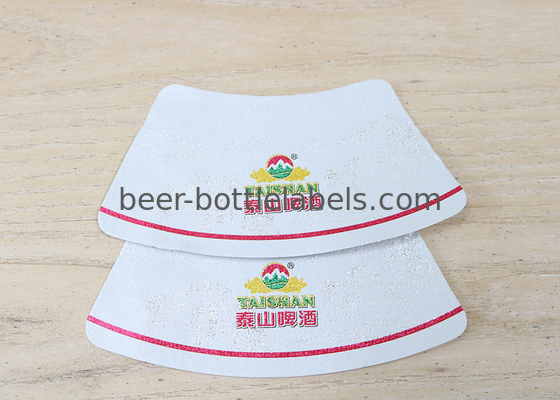 Lightweight Square Waterproof Beer Labels Non Toxic With HACCP Certificated