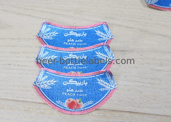 Heat Resistant Waterproof Stickers For Bottles Aluminum Foil Coated Paper