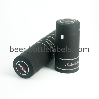 Bottled Beverage Usage and PVC Material PVC shrink capsule with color available and tear strip