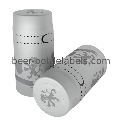 Bottled Beverage Usage and PVC Material PVC shrink capsule with color available and tear strip