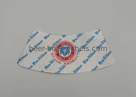 Waterproof Remove Beer Bottle Stickers Custom Wine Labels 105mm X 105mm