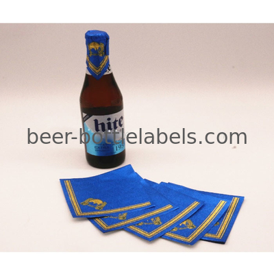 OEM Waterproof Metalized Labels Custom Adhesive Sticker Beer Labels For Wine Bottle