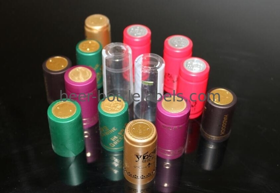 Bottled Beverage Usage and PVC Material PVC shrink capsule,PVC Heat Shrinkable Film Wine Capsule, Plastic Shrink Sleeves