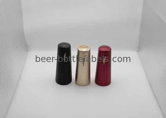Colorful New Champagne Foil Glass Bottle Wine Foils and Capsules Aluminum Foil Wine Bottle Capsule