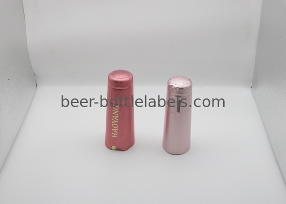 Colorful New Champagne Foil Glass Bottle Wine Foils and Capsules Aluminum Foil Wine Bottle Capsule