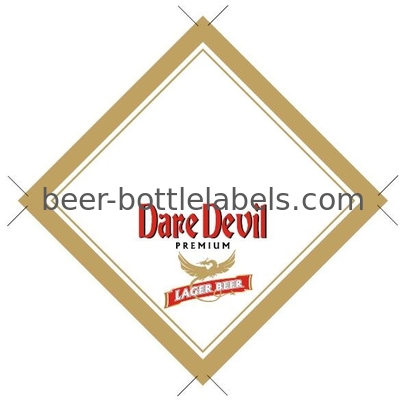 High Gloss Aluminum Foil Labels Moisture Proof Smooth Surface Non Toxic