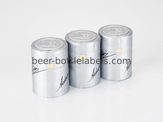 Single / Multi Color PVC Shrink Capsules For Wine Bottles Moistureproof