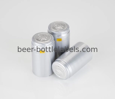 Customized Wine Bottle Shrink Caps Tin Wine Capsules Gravure Printing