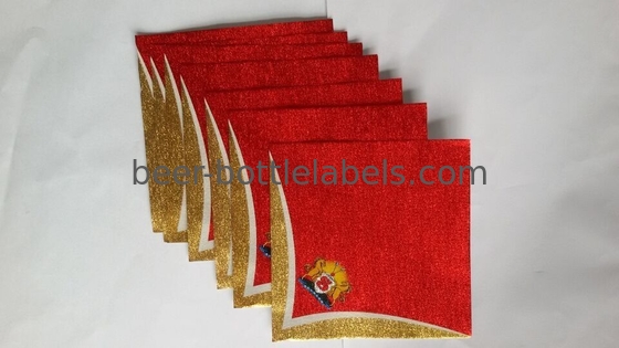 UV Coating Dust Proof Beer Bottle Label Maker With SGS / RoHS Approve