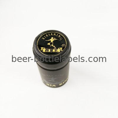Paper Beer Bottle Self Adhesive Stickers Eco Friendly Glossy / Matte Oil Vanishing