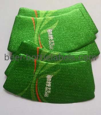 Custom Printing Self Adhesive Beer Labels Metallized Paper Bottle Labels